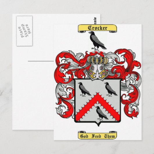 クロッカー ポストカード (正面/裏面)