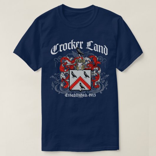 クロッカー・ランド Tシャツ (デザイン正面)