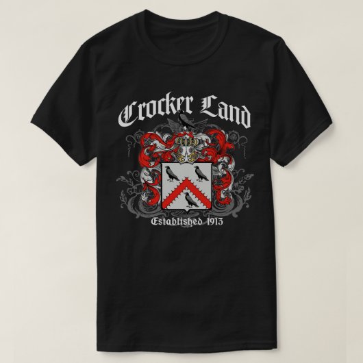クロッカー・ランド Tシャツ (デザイン正面)