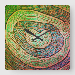 クロックアート&デザイン スクエア壁時計