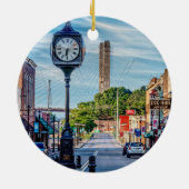 クロックインダウンタウンケープジラードーオーナメント セラミックオーナメント (裏面)