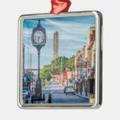 クロックインダウンタウンケープGirardeau メタルオーナメント (左)