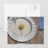 クロックオブサンジャコモディリアルトサンポロヴェニス ポストカード (正面/裏面)