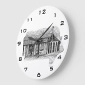 クロックカントリーストア ラージ壁時計 (傾斜)