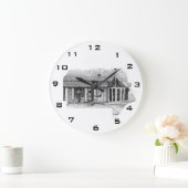 クロックカントリーストア ラージ壁時計 (ホーム)