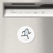 クロックキャラクターランニングの マグネット (インサイチュ (食洗機))