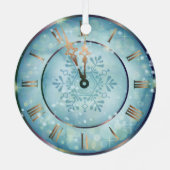 クロッククリスマスマンダラ メタルオーナメント (裏面)