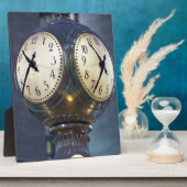 クロックコンコースグランドセントラルステーションニューヨーク フォトプラーク (側面)