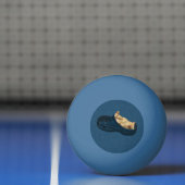 クロックシューズで眠るフワフワの子猫ピンボール 卓球ボール (ネット)