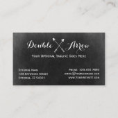 クロックスアローズ素朴オンシャルボードボホブティック 名刺 (裏面)