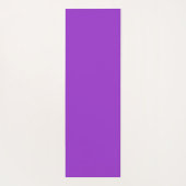 クロックスパープルカ無地のラーヨガマット ヨガマット (裏面)