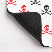 クロックスボーンズかわいいマウスパッド マウスパッド (コーナー)