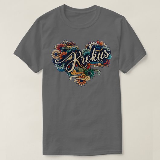 クロックスヴィネットヴィンテージカラー Tシャツ (デザイン正面)
