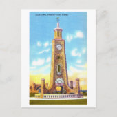 クロックタワーアットデイトナビーチヴィンテージ ポストカード (正面)