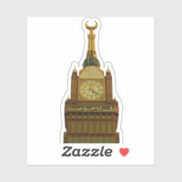 クロックタワーマッカ シール