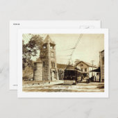 クロックタワー、ロズリン、ロングアイランド、NYヴィンテージ ポストカード (正面/裏面)