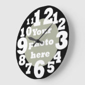 クロックテンプレート（大） ラージ壁時計 (傾斜)