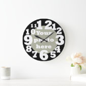 クロックテンプレート（大） ラージ壁時計 (ホーム)