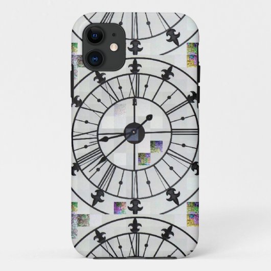 クロックデザイン Case-Mate iPhoneケース (裏面)