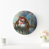 クロック悲しい妖精 ラージ壁時計 (ホーム)