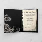 クロック懇親会招待状 招待状 (内部)