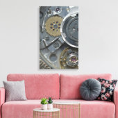 クロック機構 キャンバスプリント (インサイチュ (リビング))