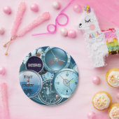 クロック退職したガロール：.楽しむ.. ペーパープレート (パーティー)