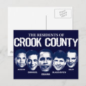 クロック郡の住民 ポストカード (正面/裏面)