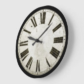 クロック顔 ラージ壁時計 (傾斜)