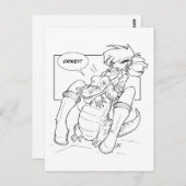 クロック・ハガー ポストカード (正面/裏面)