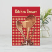 クロッケリーキッチンシャワー招待状 招待状 (スタンド正面)