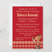 クロッケリーキッチンシャワー招待状 招待状 (裏面)