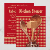 クロッケリーキッチンシャワー招待状 招待状 (正面/裏面)