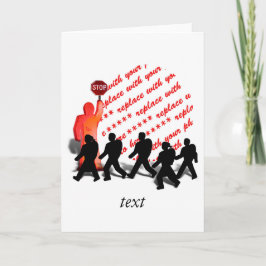 クロッシングガードのフォトフレーム カード