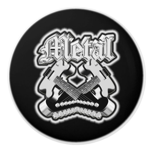 クロッシングギター2本 セラミックノブ (正面)