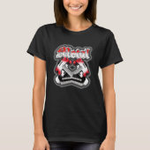クロッシングギター2本 Tシャツ (正面)
