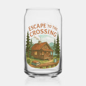 クロッシングマギー・サリバン居心地の良いキャビンに逃げる ガラス缶 (正面)