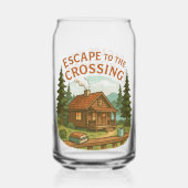 クロッシングマギー・サリバン居心地の良いキャビンに逃げる ガラス缶 (裏面)