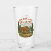 クロッシングマギー・サリバン居心地の良いキャビンに逃げる タンブラーグラス (裏面)