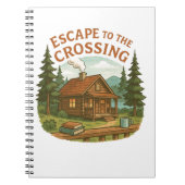 クロッシングマギー・サリバン居心地の良いキャビンに逃げる ノートブック (正面)