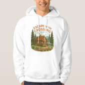 クロッシングマギー・サリバン居心地の良いキャビンに逃げる パーカ (正面)