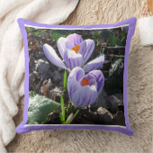 クロッストライプのクス装飾用クッション クッション (ブランケット)