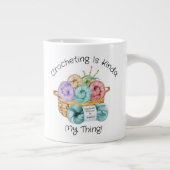 クロッチングパーソナライズされたジャイアントコーヒーマグ ジャンボコーヒーマグカップ (右)