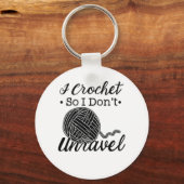 クロッチング編み物ギフト キーホルダー (正面)