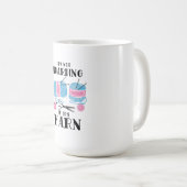 クロッチング編み物ギフト コーヒーマグカップ (正面右)