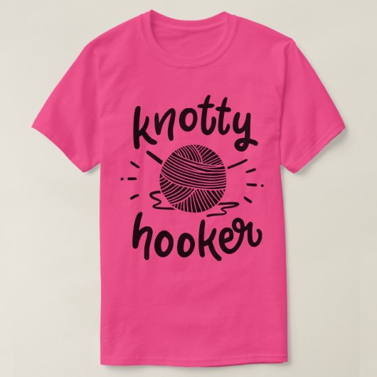 クロッチング編み物13 Tシャツ (デザイン正面)