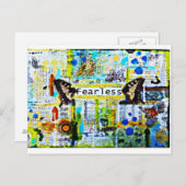 クロッピンスプリーによる芸術 ポストカード (正面/裏面)