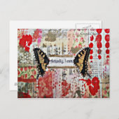 クロッピンスプリーによる芸術 ポストカード (正面/裏面)