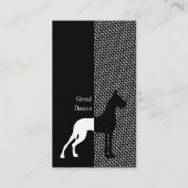 クロップされた大きなDaneの名刺 名刺 (正面)