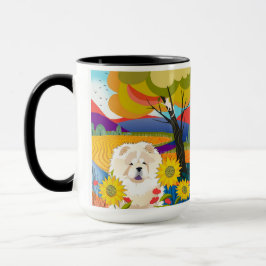 クロップのクリーム – チャウ – クラシックマグカップ選択カラー マグカップ